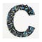12 Pack: Black AB Letter Bling Sticker by Recollections®